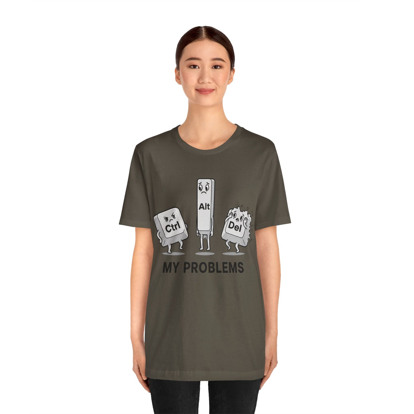 Ctrl Alt Del My Problems Tee