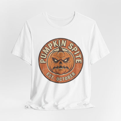 Pumpkin Spite Tee — 'Pumpkin Spite • Est. October' Halloween Graphic Shirt