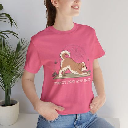 Namaste With My Dog Tee