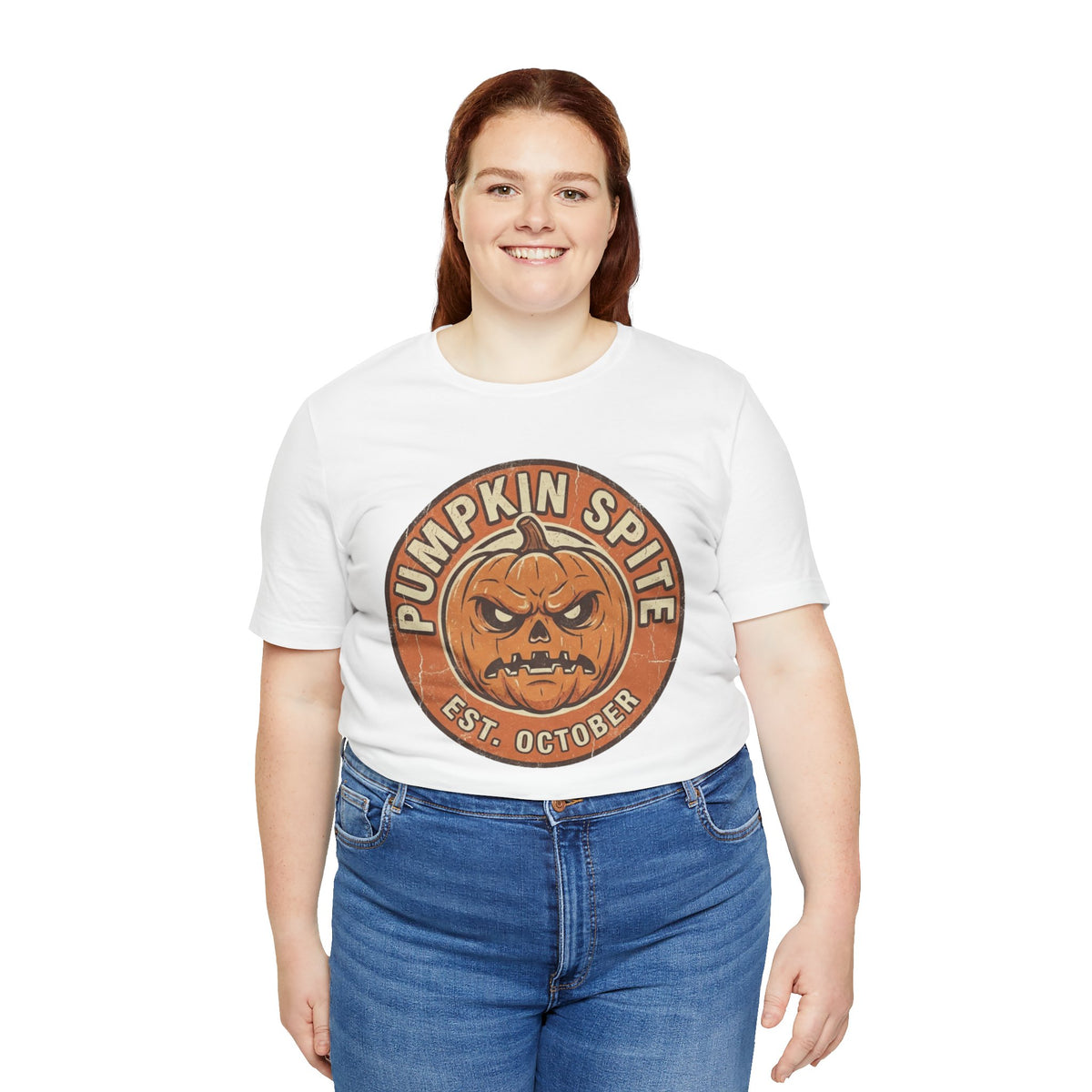 Pumpkin Spite Tee — 'Pumpkin Spite • Est. October' Halloween Graphic Shirt