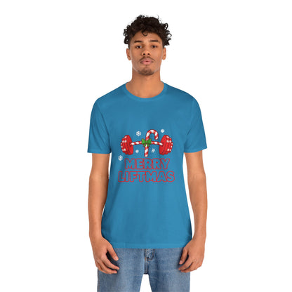 Merry Liftmas Tee - Unisex Christmas Workout Shirt