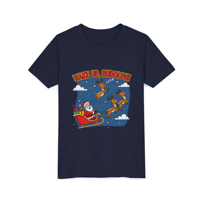 Wake Up, Rudolph! Youth Christmas Tee