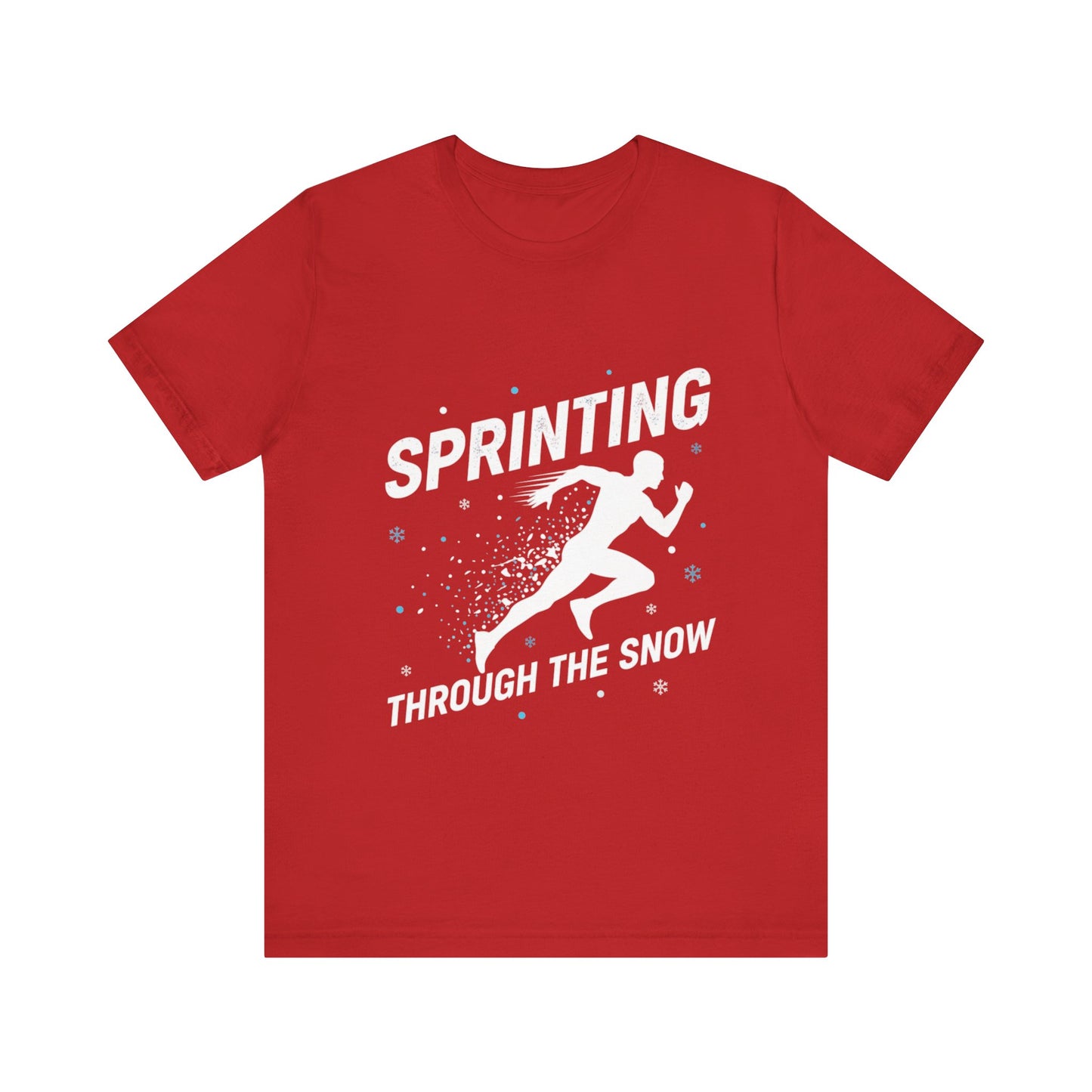 Sprinting Through The Snow T-Shirt