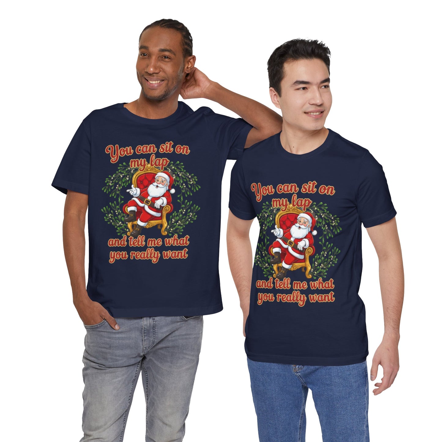 Sit On My Lap Christmas Tee