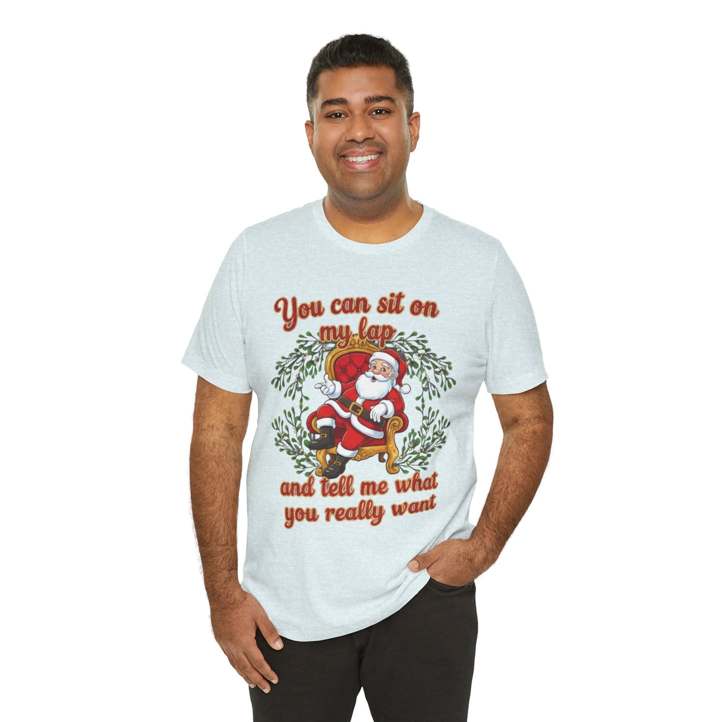 Sit On My Lap Christmas Tee