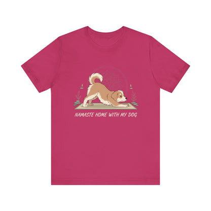 Namaste With My Dog Tee