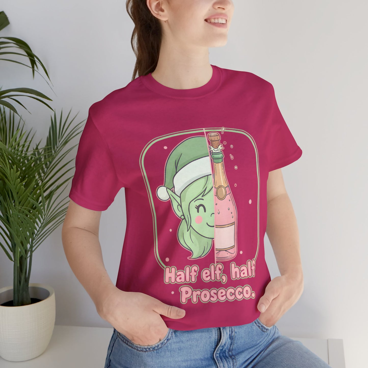 Half Elf Half Prosecco Tee