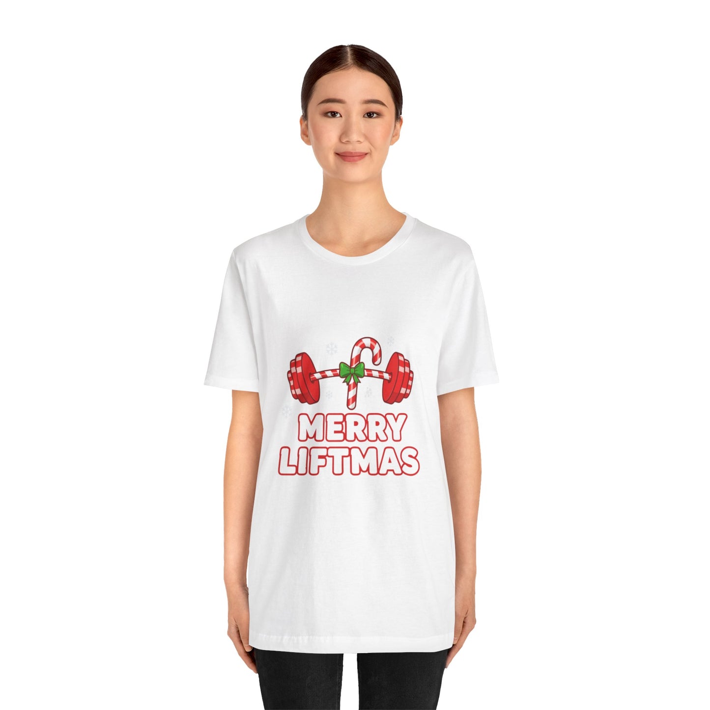 Merry Liftmas Tee - Unisex Christmas Workout Shirt
