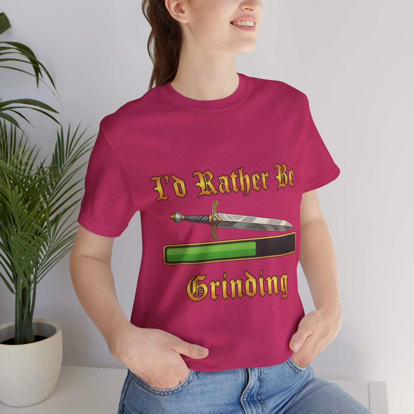 I’d Rather Be Grinding Unisex Tee