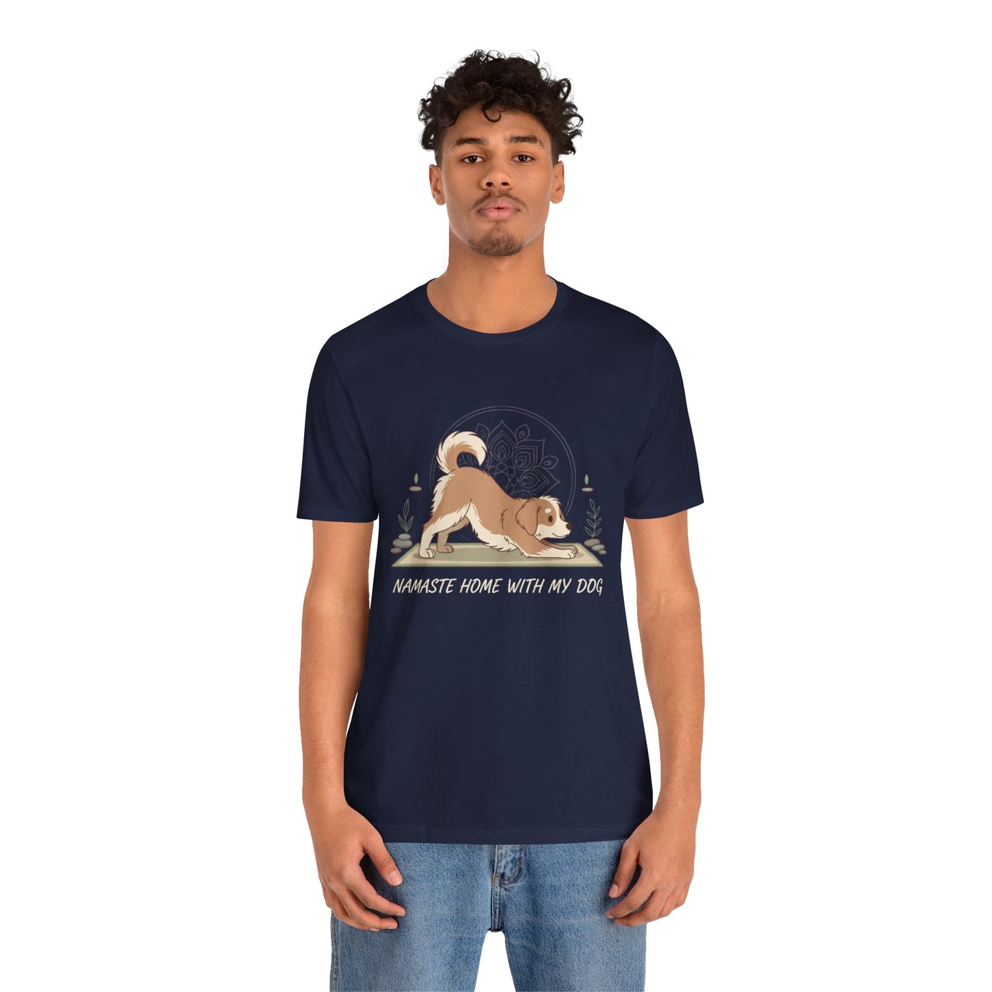 Namaste With My Dog Tee