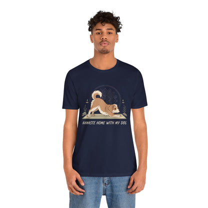 Namaste With My Dog Tee