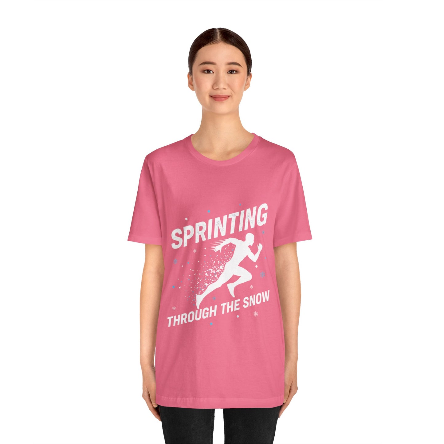 Sprinting Through The Snow T-Shirt