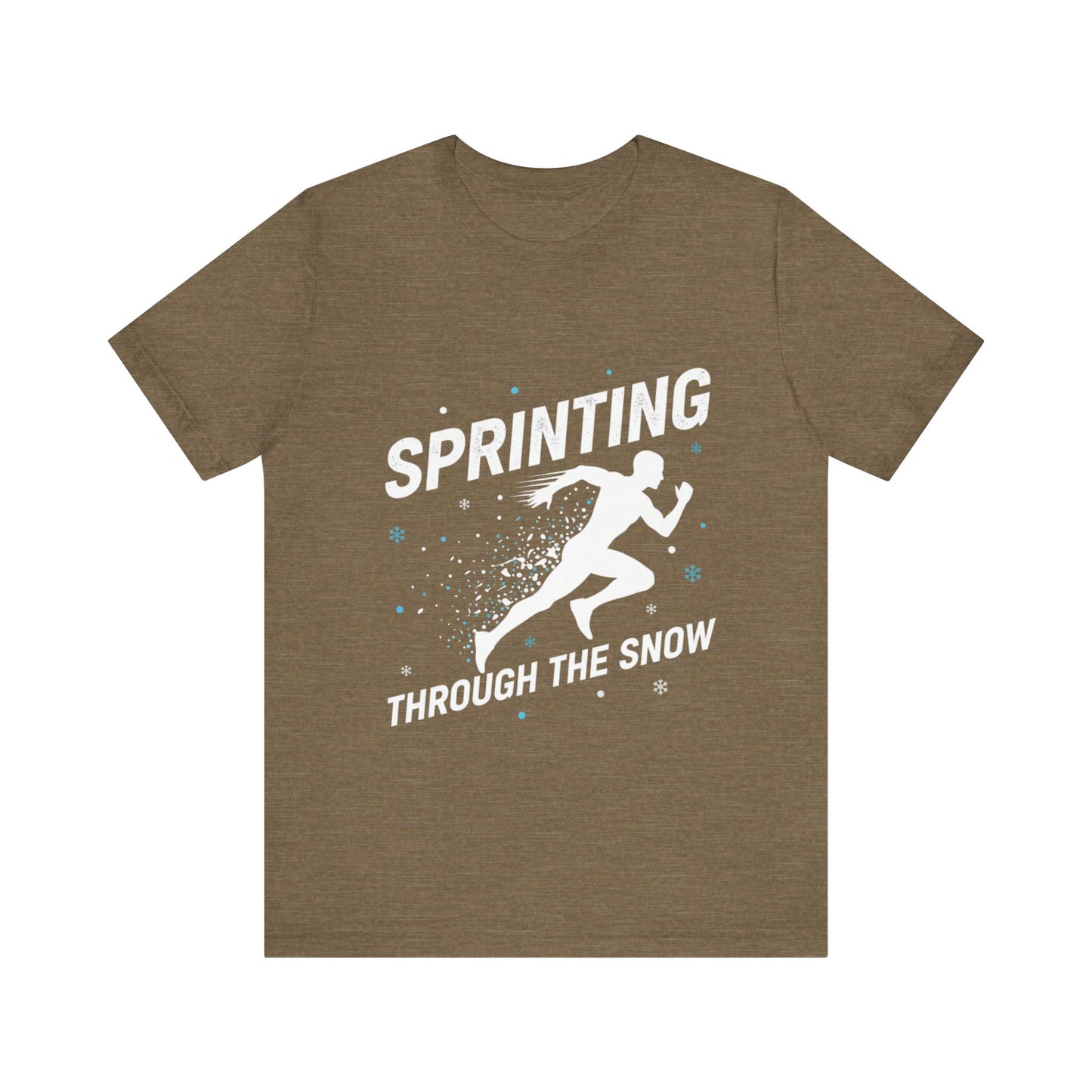 Sprinting Through The Snow T-Shirt
