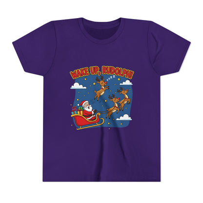Wake Up, Rudolph! Youth Christmas Tee