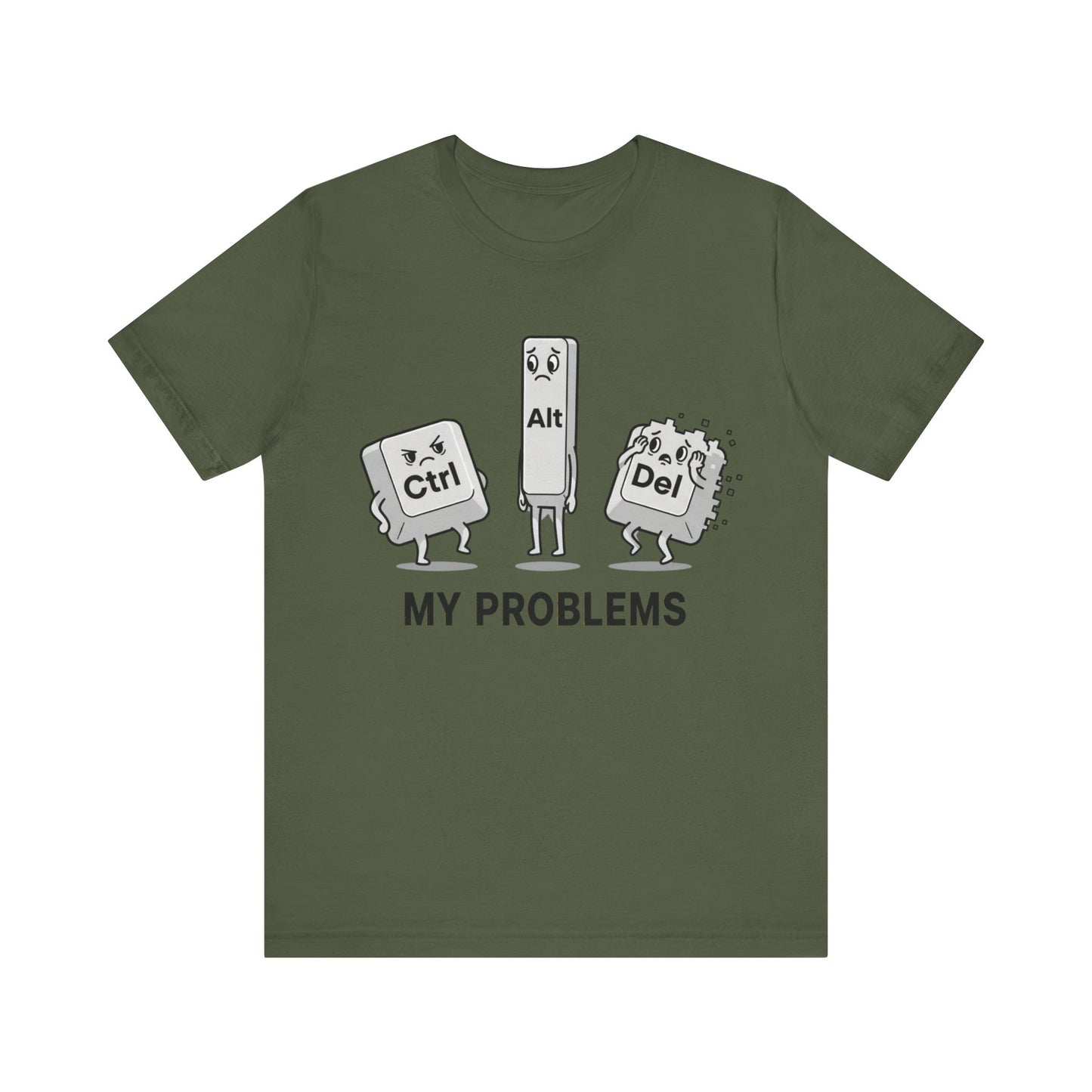 Ctrl Alt Del My Problems Tee