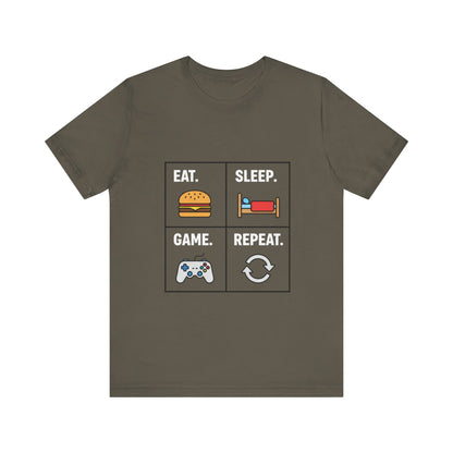 Eat, Sleep, Game, Repeat Tee