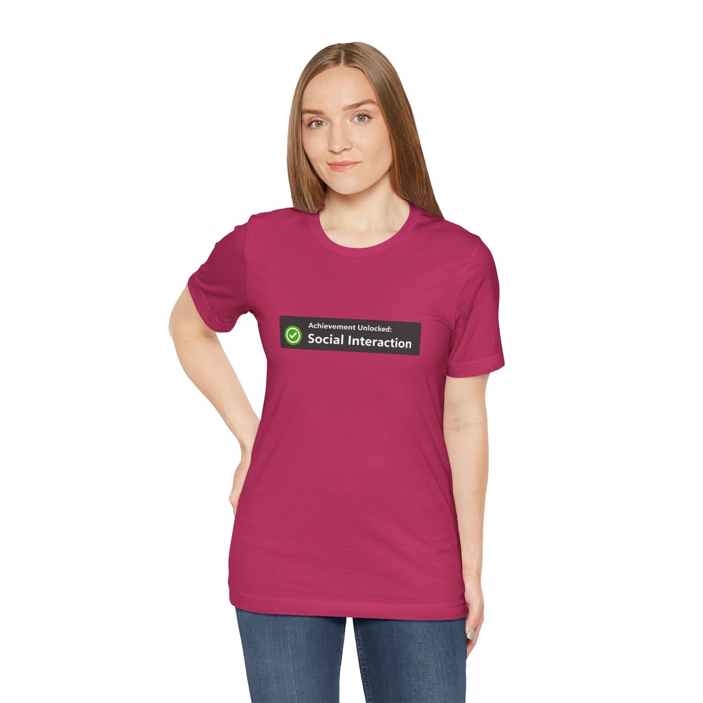 Social Interaction Achievement Tee