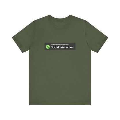 Social Interaction Achievement Tee