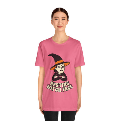 Resting Witch Face Tee — Funny Halloween Graphic T-Shirt