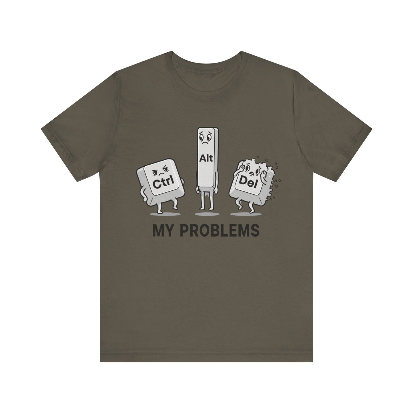 Ctrl Alt Del My Problems Tee