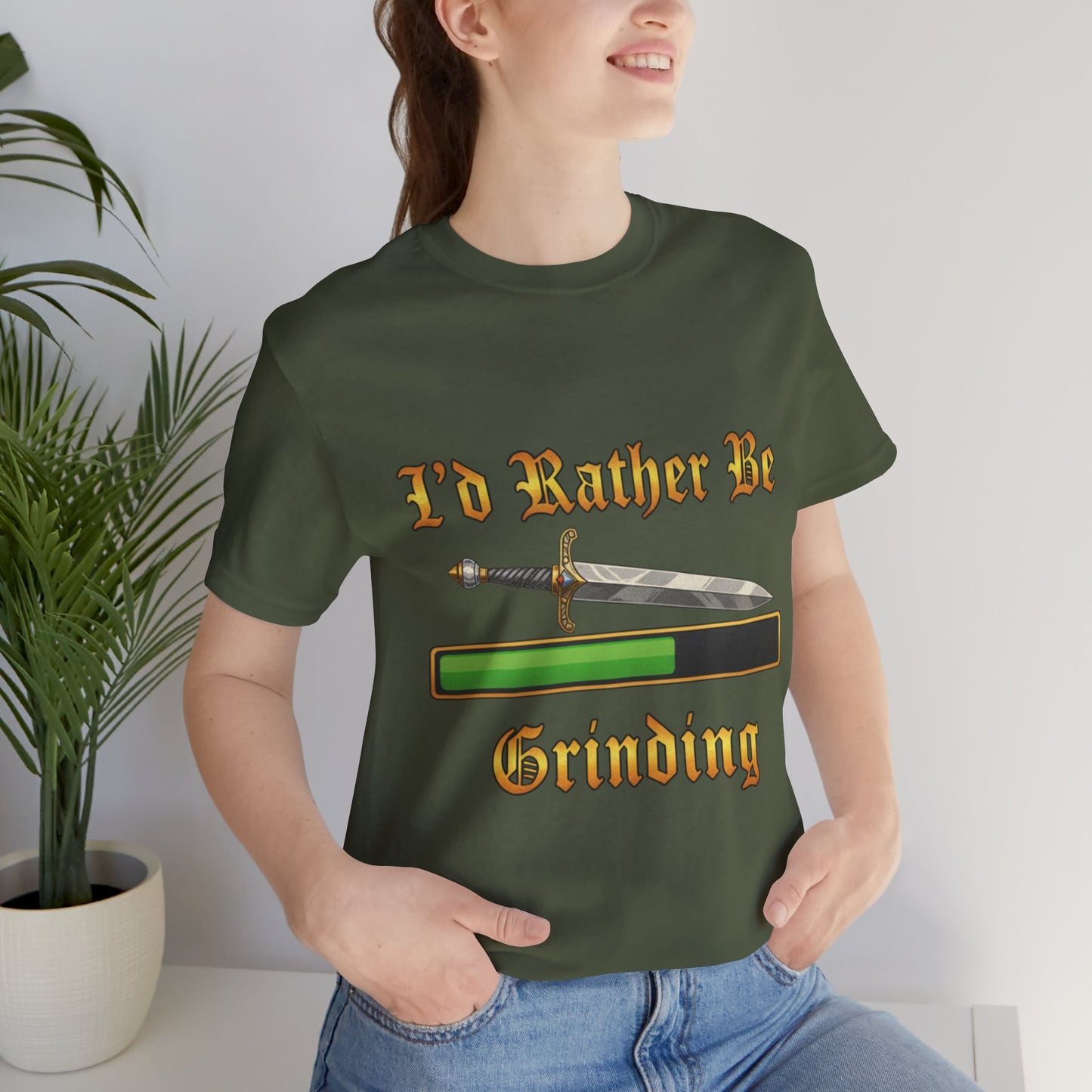 I’d Rather Be Grinding Unisex Tee