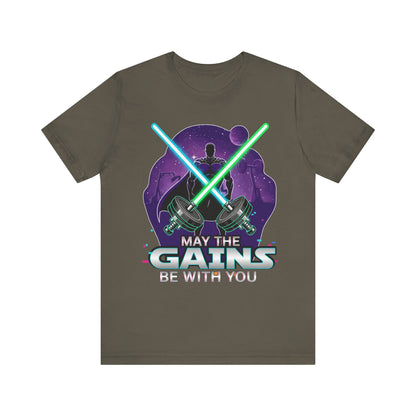 May The Gains Be With You Tee