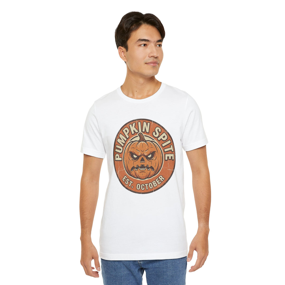 Pumpkin Spite Tee — 'Pumpkin Spite • Est. October' Halloween Graphic Shirt