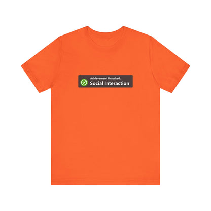 Social Interaction Achievement Tee