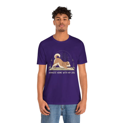 Namaste With My Dog Tee