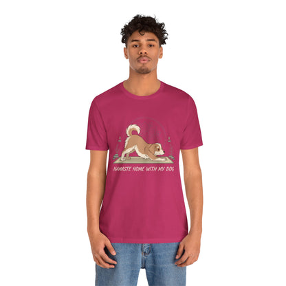 Namaste With My Dog Tee
