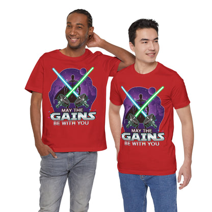 May The Gains Be With You Tee