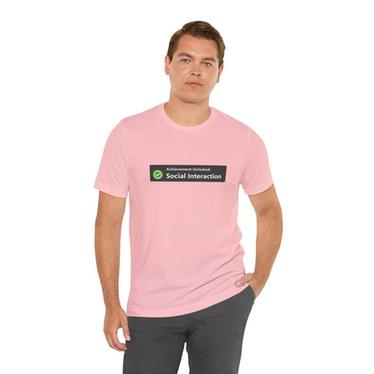 Social Interaction Achievement Tee
