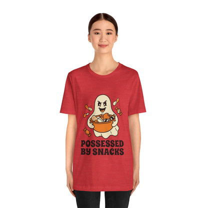Possessed By Snacks T-Shirt – Cute Ghost Eating Candy Tee