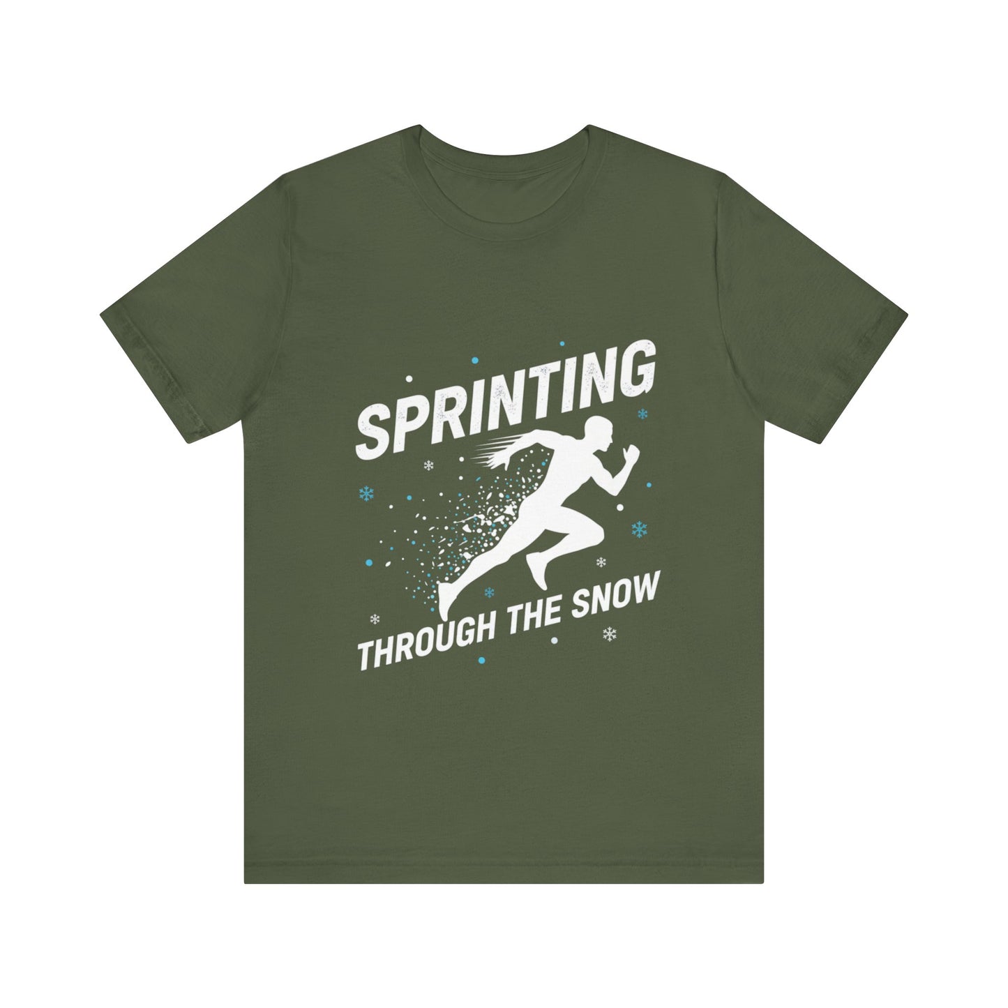 Sprinting Through The Snow T-Shirt