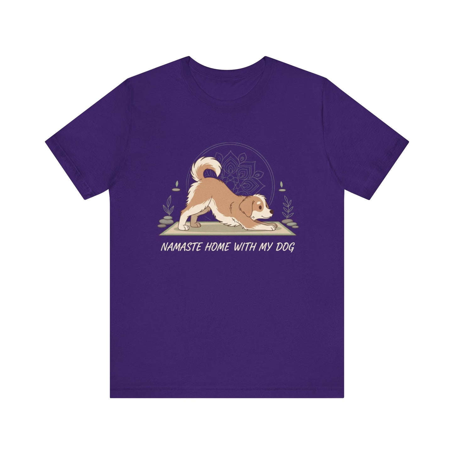 Namaste With My Dog Tee