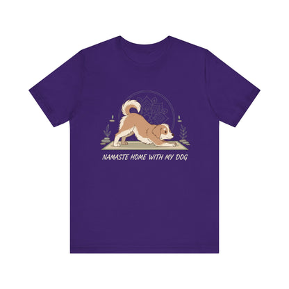 Namaste With My Dog Tee
