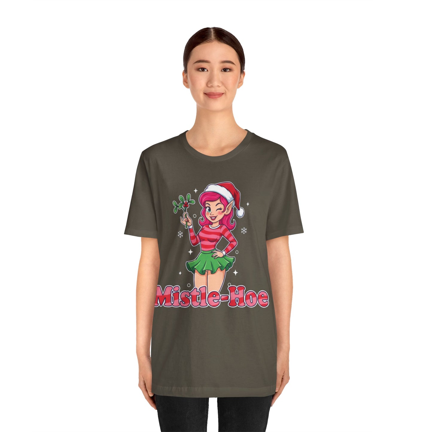 Mistle-Hoe Holiday Tee