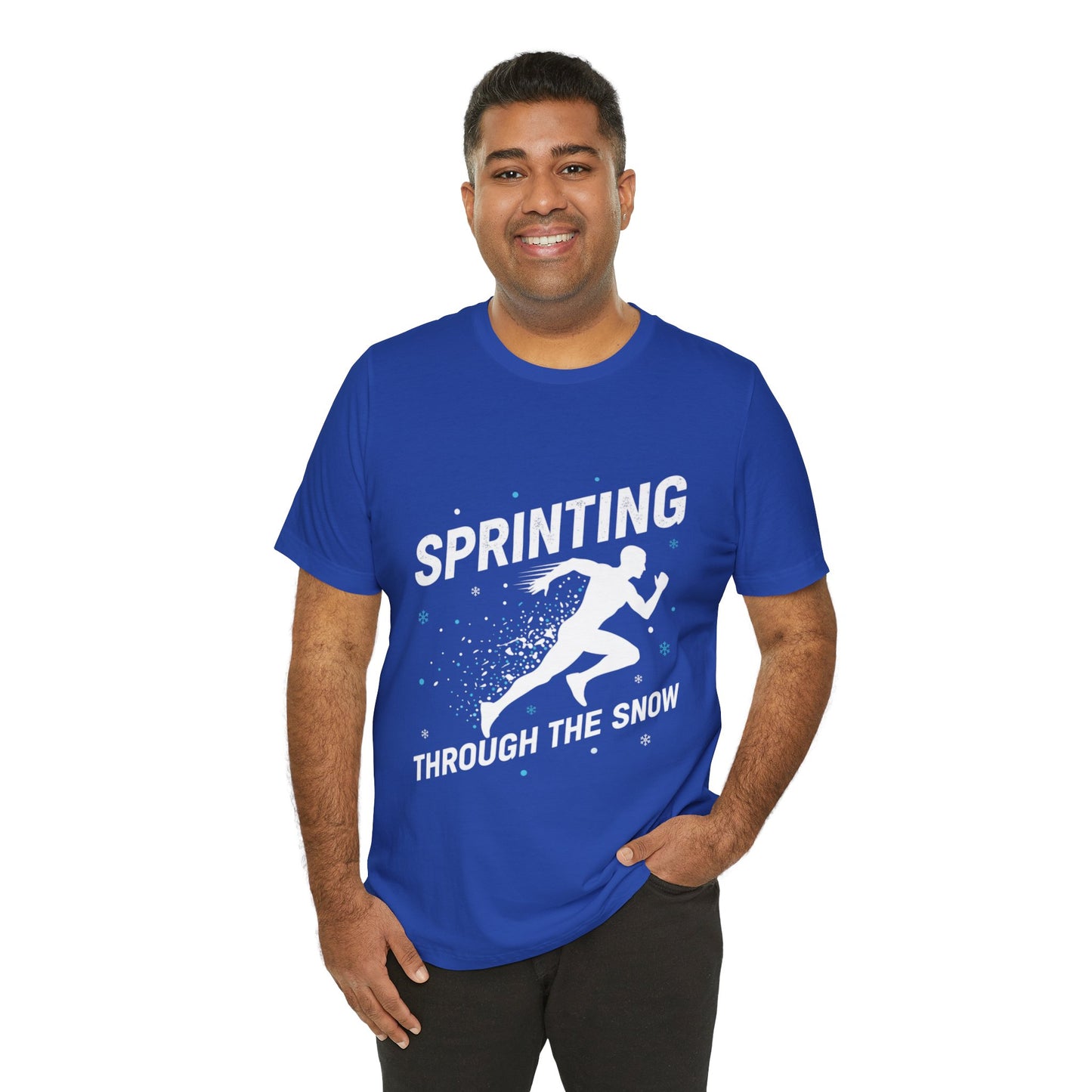 Sprinting Through The Snow T-Shirt