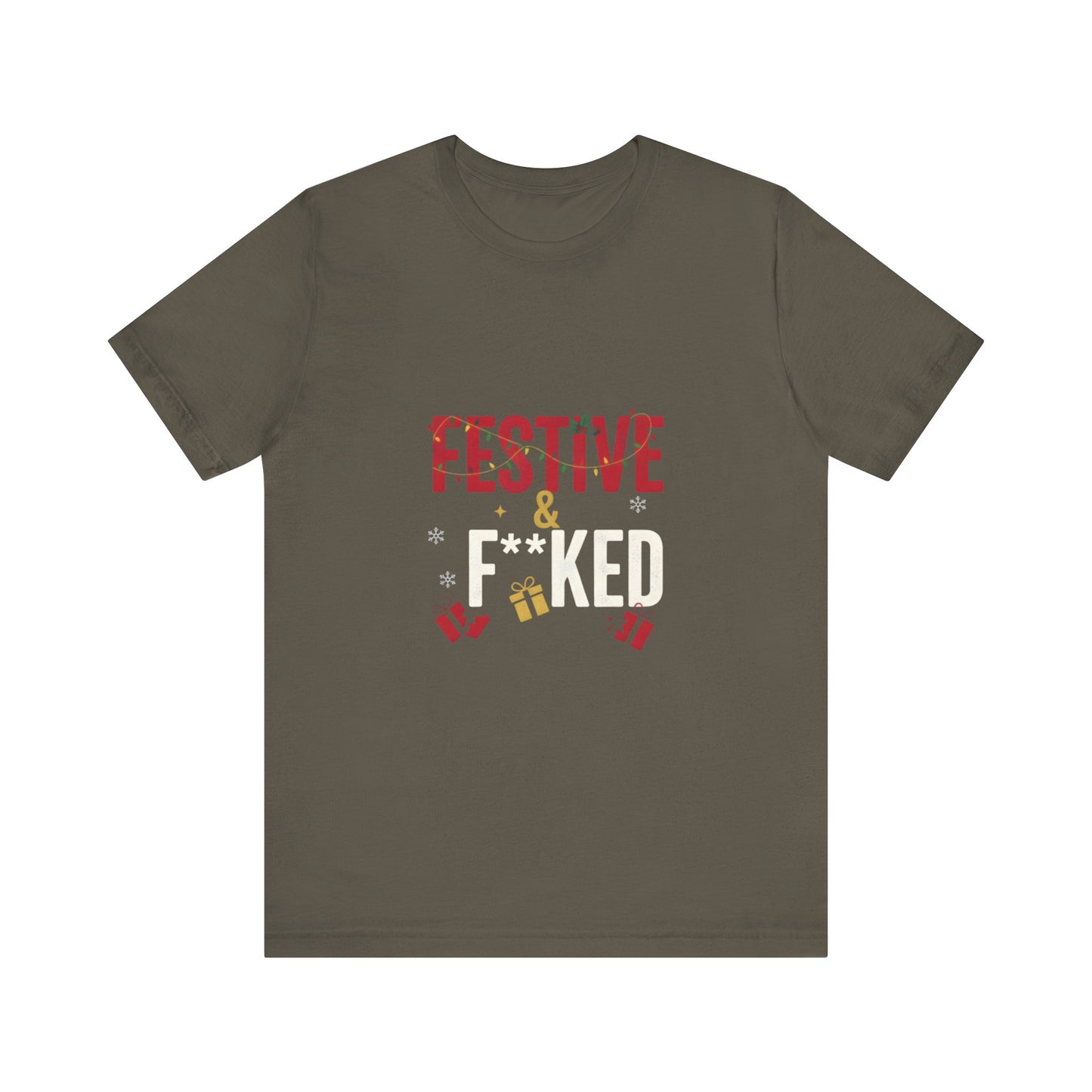 Festive & F**ked Unisex Jersey Tee