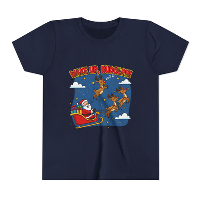Wake Up, Rudolph! Youth Christmas Tee