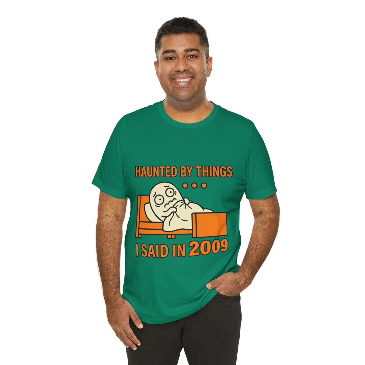 Haunted by Things I Said in 2009 Funny Halloween T-Shirt