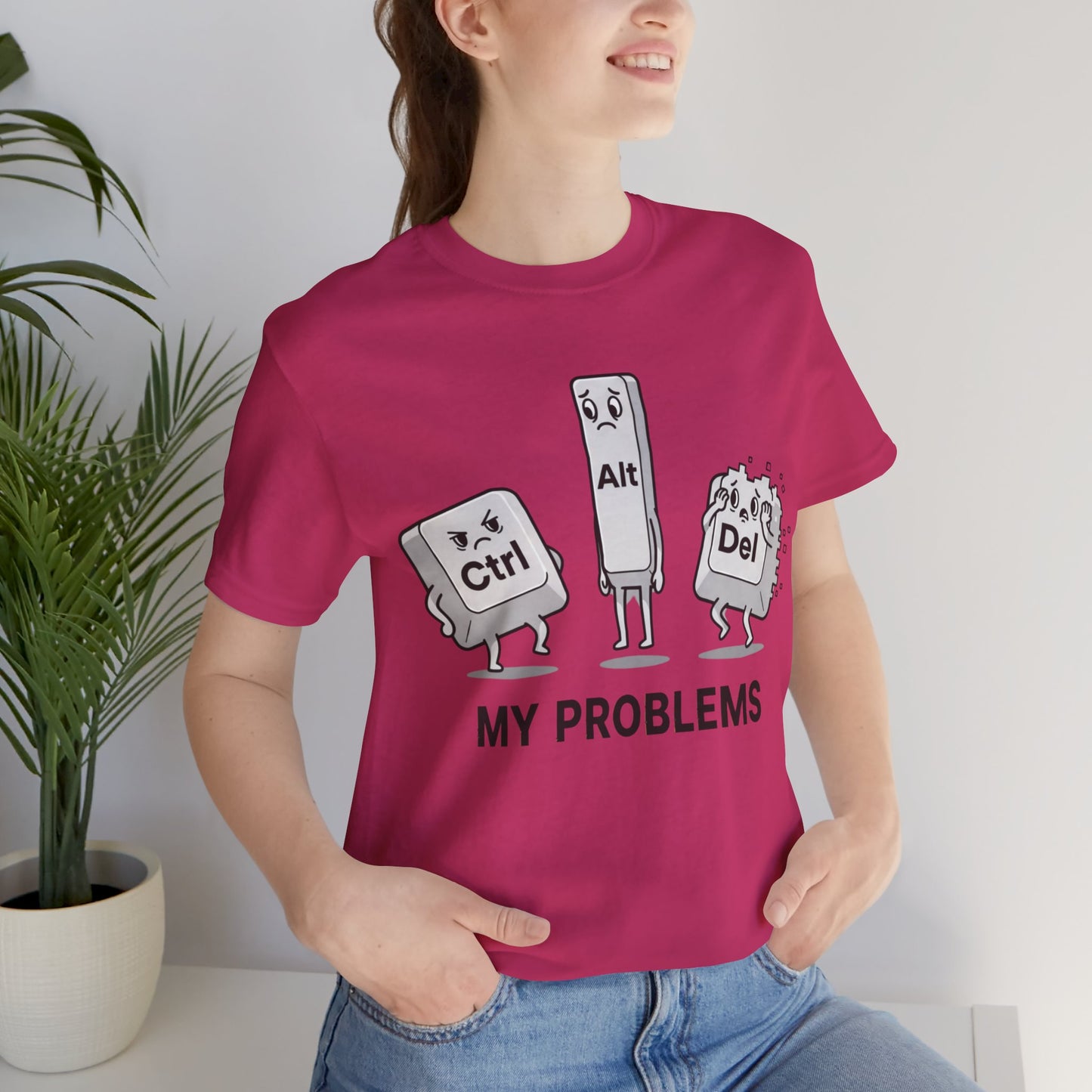 Ctrl Alt Del My Problems Tee