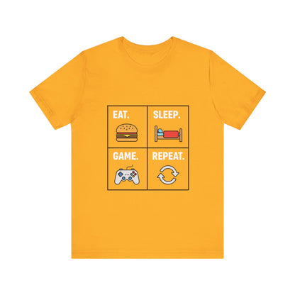 Eat, Sleep, Game, Repeat Tee