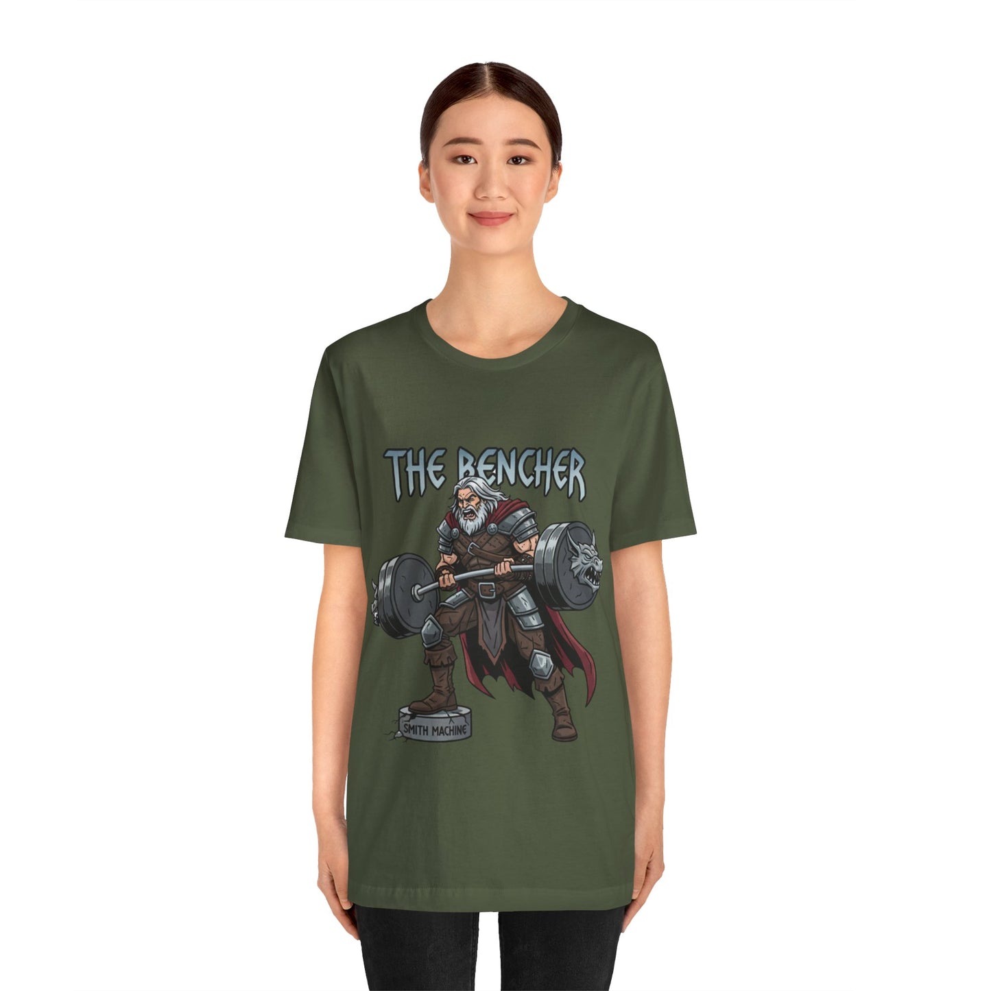 The Bencher T-Shirt — Viking Strength Gym Tee