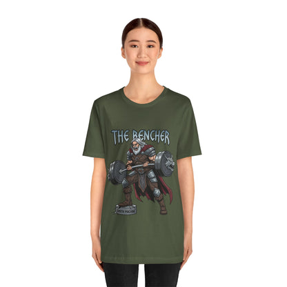 The Bencher T-Shirt — Viking Strength Gym Tee