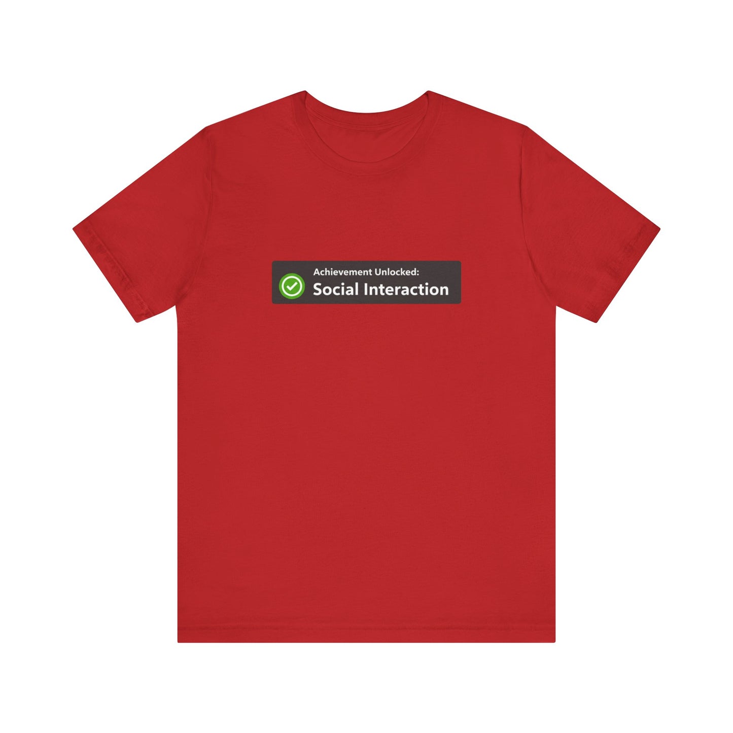 Social Interaction Achievement Tee