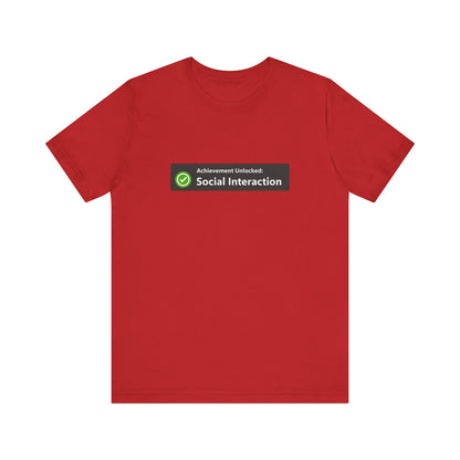 Social Interaction Achievement Tee