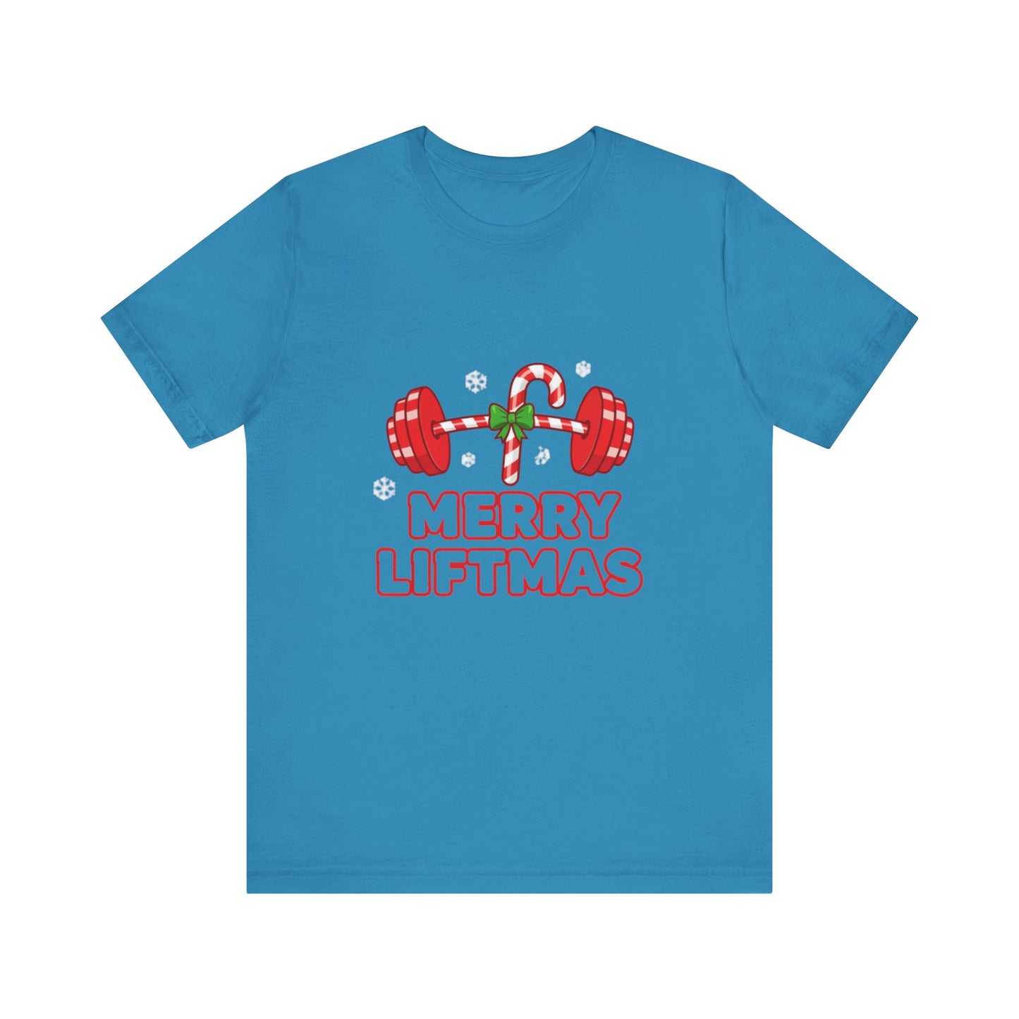 Merry Liftmas Tee - Unisex Christmas Workout Shirt
