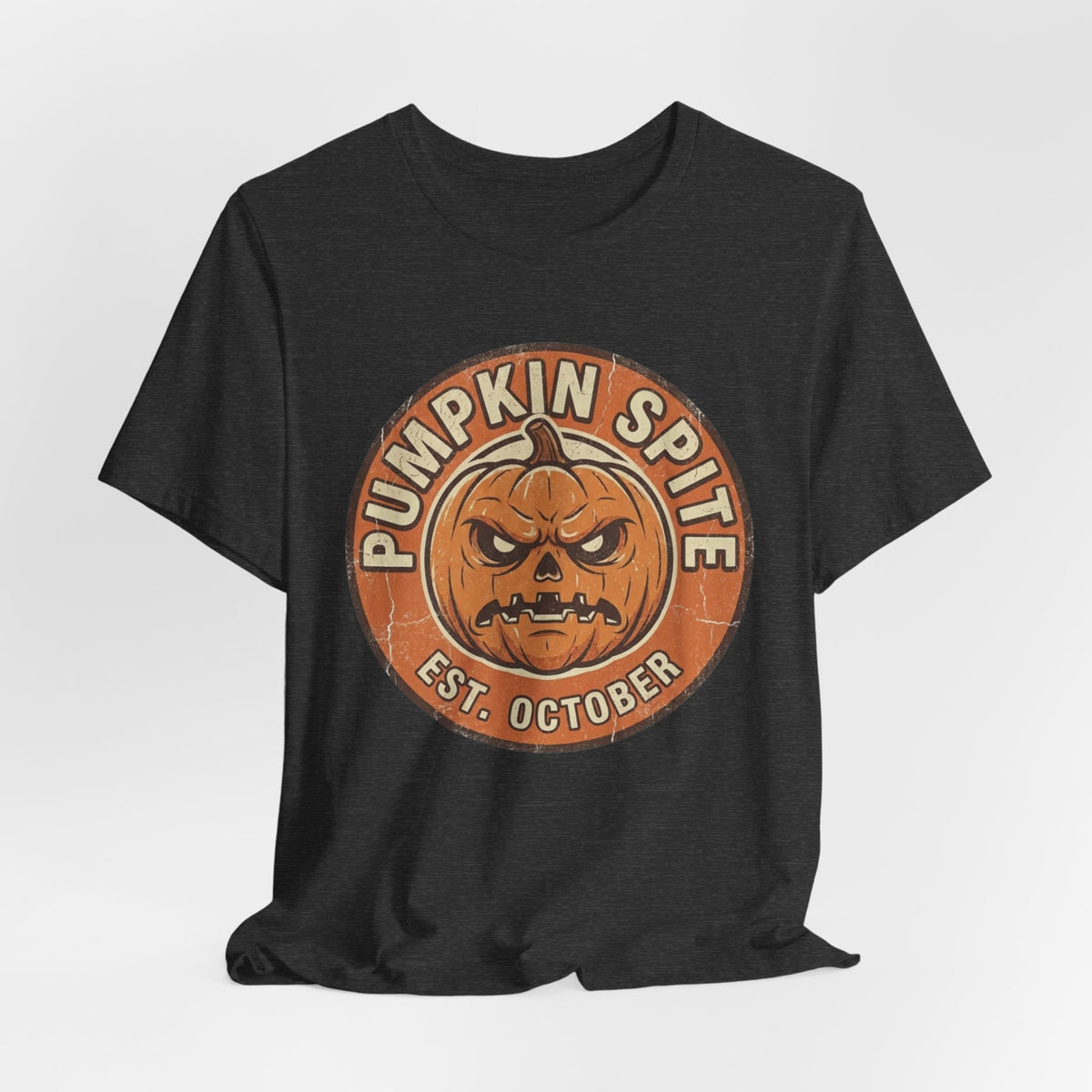 Pumpkin Spite Tee — 'Pumpkin Spite • Est. October' Halloween Graphic Shirt