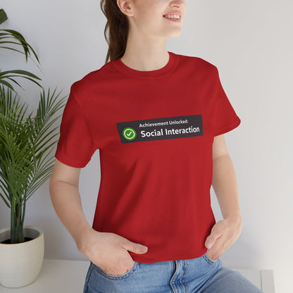 Social Interaction Achievement Tee